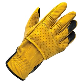 Biltwell Borrego gloves gold/black CE appr.