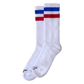 American Socks Mid High American Pride I , blue/red striped