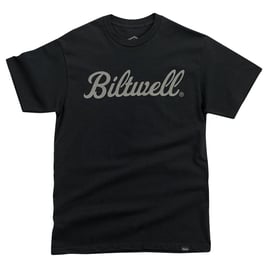 Biltwell Script Grey T-shirt black