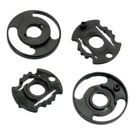 Biltwell Gen2 baseplate kit - black (pair)