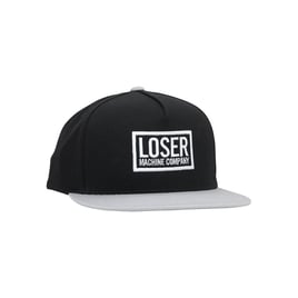 Loser Machine Chain Box snapback cap silver