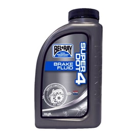 Bel-Ray Super DOT 4 brake fluid. 355cc can