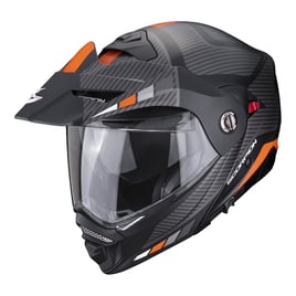 ADX-2 Camino helmet matte black/silver/orange